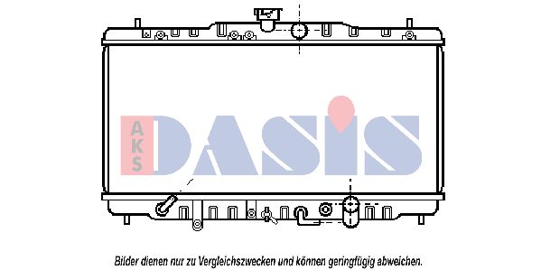 AKS DASIS Radiators, Motora dzesēšanas sistēma 100490N